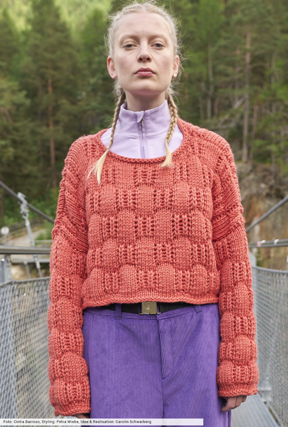 Modellansicht Bild 2: Pulli im Karomuster