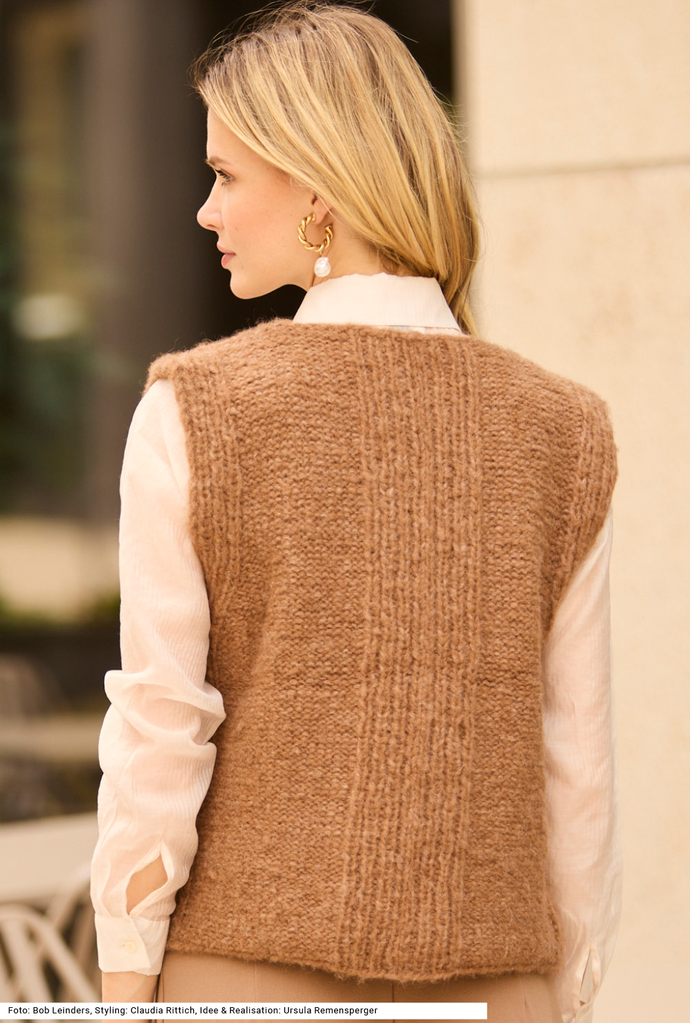 Modellansicht Bild 5: Pullunder mit V-Ausschnitt
