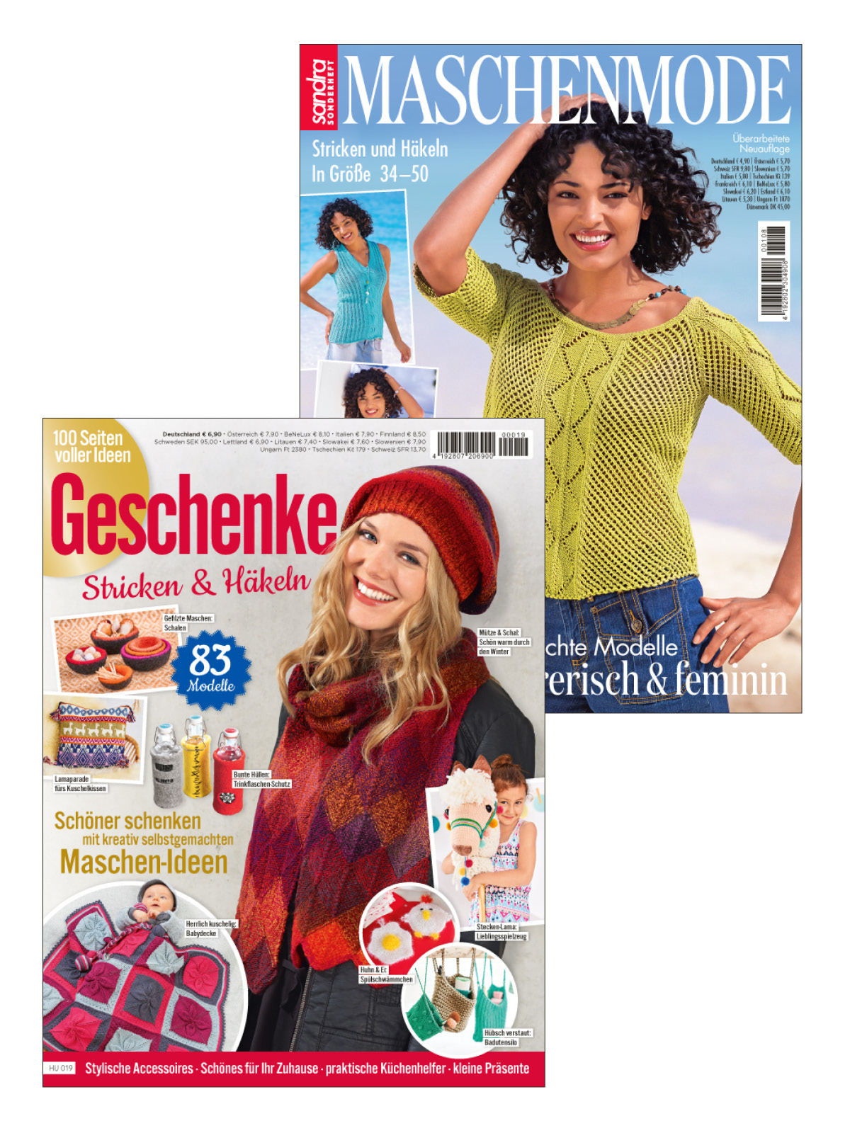Strick- und Häkel Bundle SUHB1/21: 100 Seiten voller Ideen + Maschenmode 2019