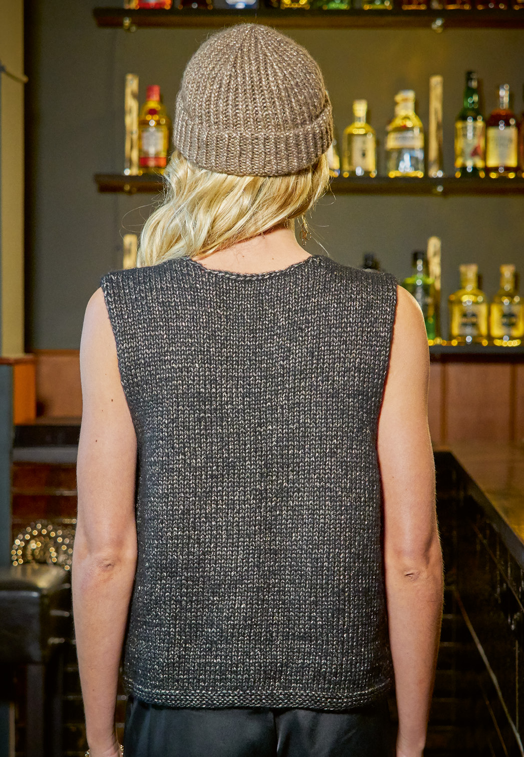 Modellansicht Bild 6: Mütze, Schal und Pullunder ganz edel!