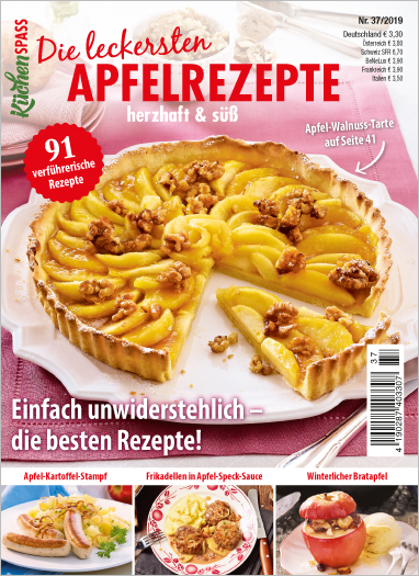 Magazin Produktbild: Küchenspaß - Die leckersten Apfelrezepte herzhaft & süß