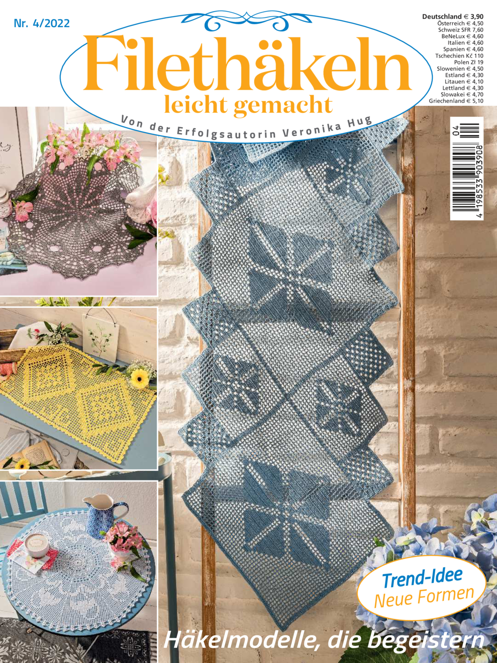 Magazin Produktbild: Filethäkeln leicht gemacht Nr. 04/2022 - Häkelmodelle, die begeistern