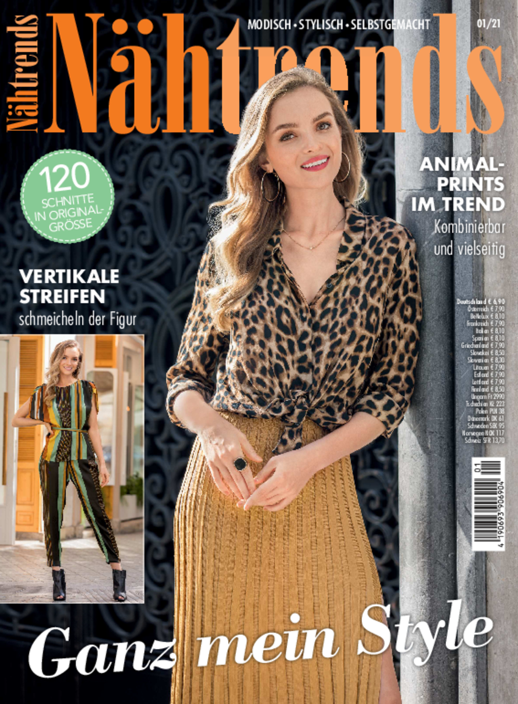 Magazin Produktbild: Nähtrends Nr. 01/21 - Ganz mein Style