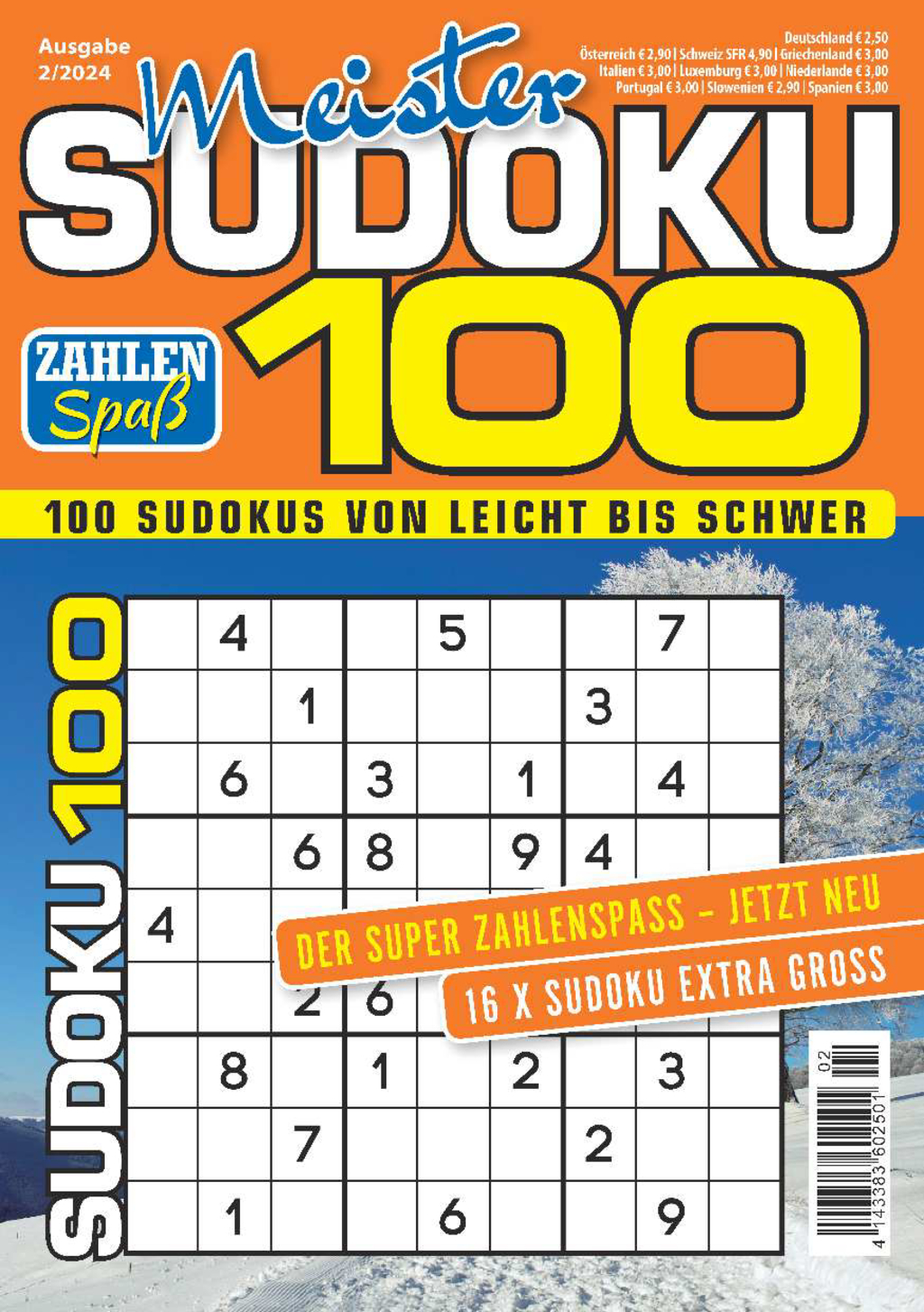 Meister Sudoku 100 02/2024