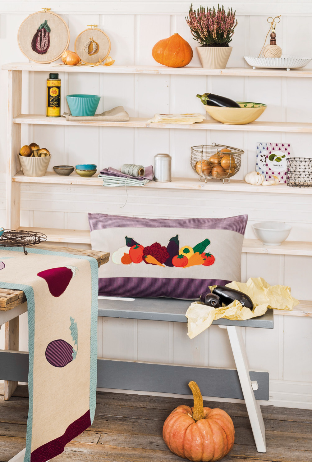 Modellansicht Bild 10: Genähte und bestickte Küchenhelfer, Accessoires und Deko-Objekte im Gemüsedesign