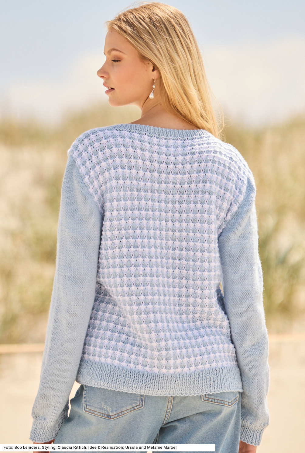 Modellansicht Bild 5: Pulli mit Strukturmuster