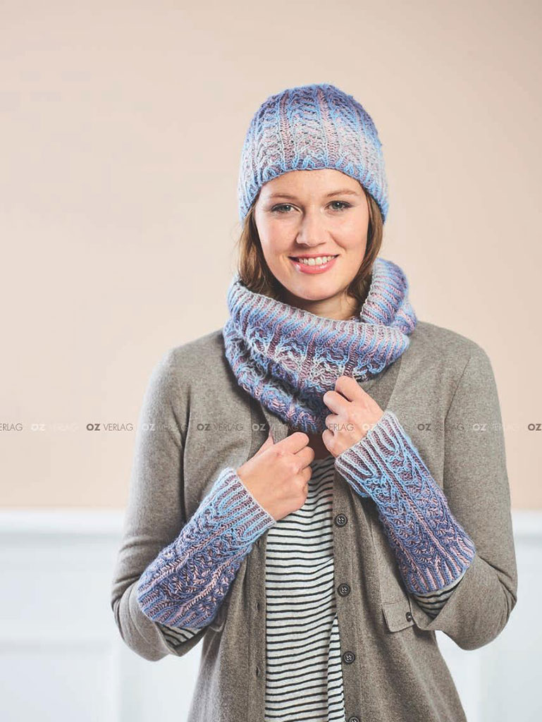 Woolly Hugs Accessoires-Set "Ice-Look" in herrlich kühlen Farben