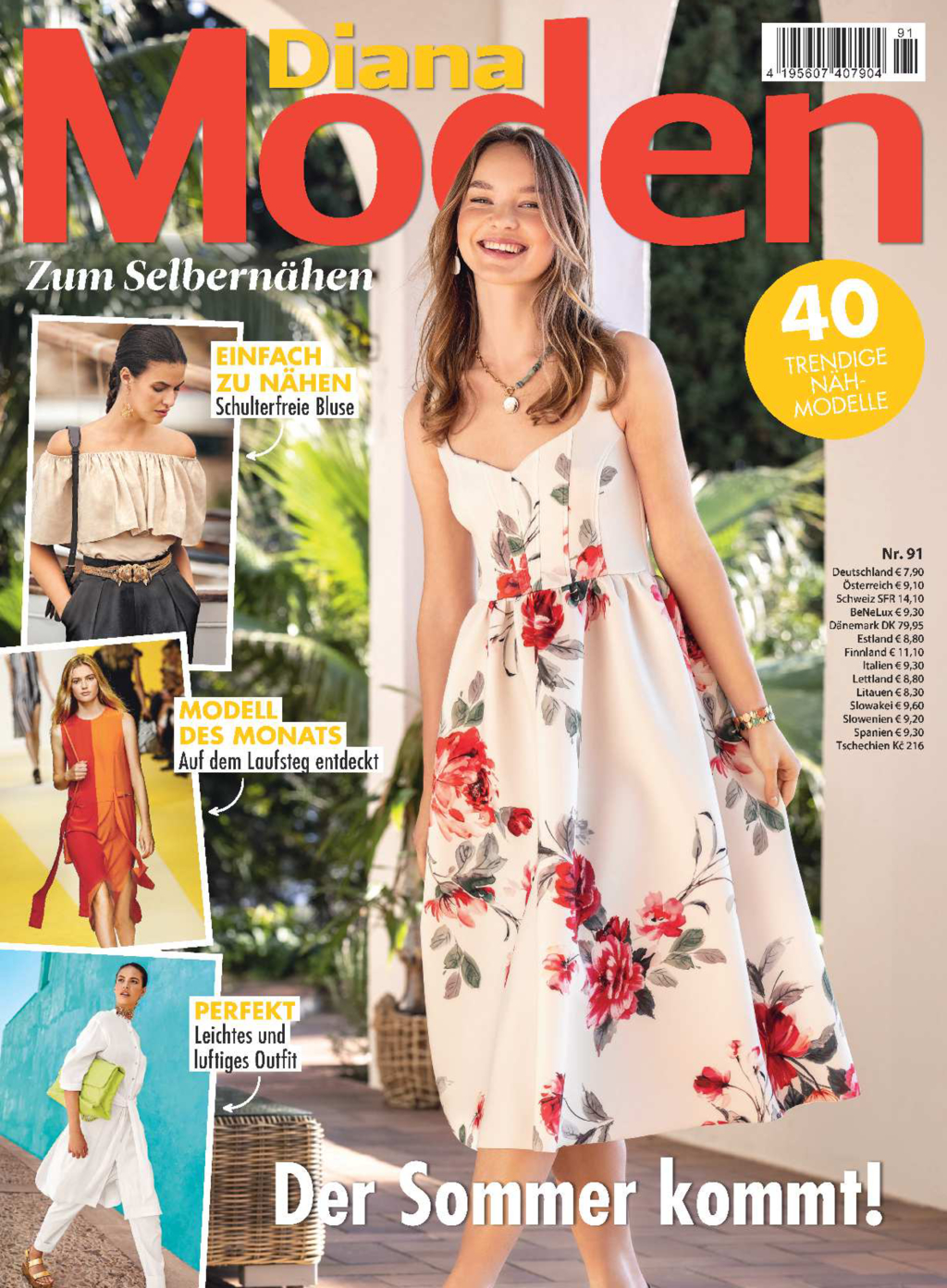 Diana Moden Nr. 91/2024 - Der Sommer kommt Magazin Produktbild: Diana Moden Nr. 91/2024 - Der Sommer kommt