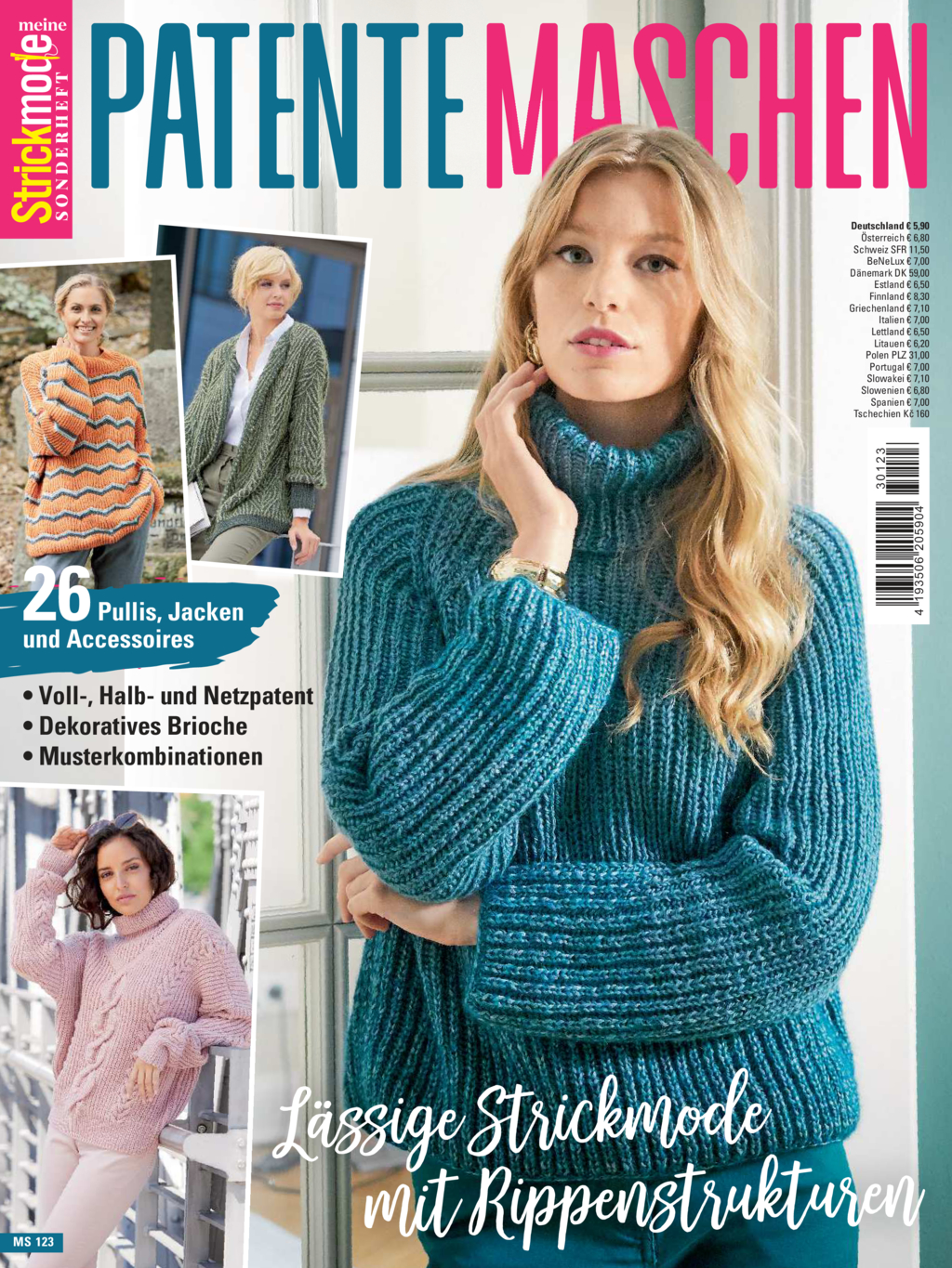 Meine Strickmode Sonderheft MS 123 - Patente Maschen