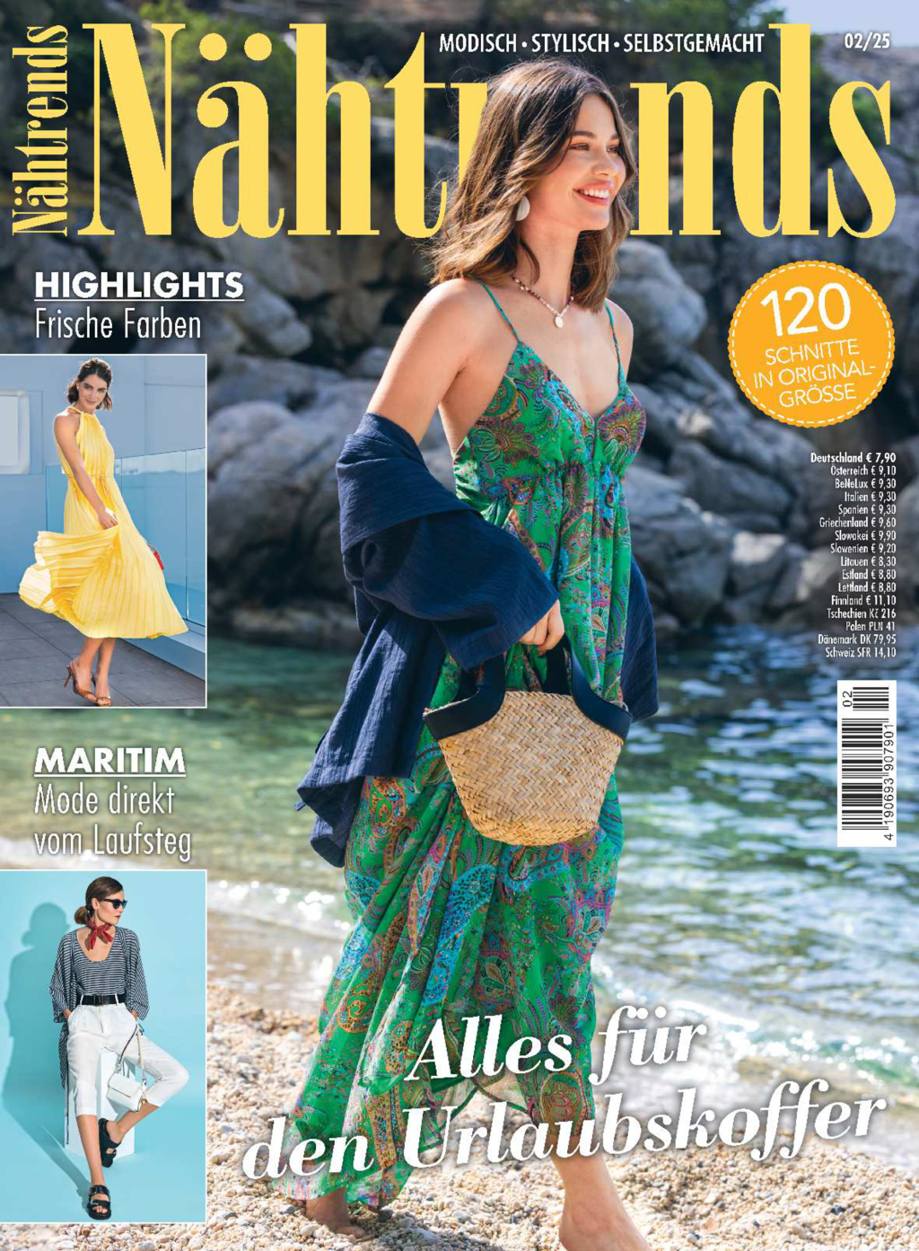 Nähtrends Nr. 2/2025 - Alles für den Urlaubskoffer