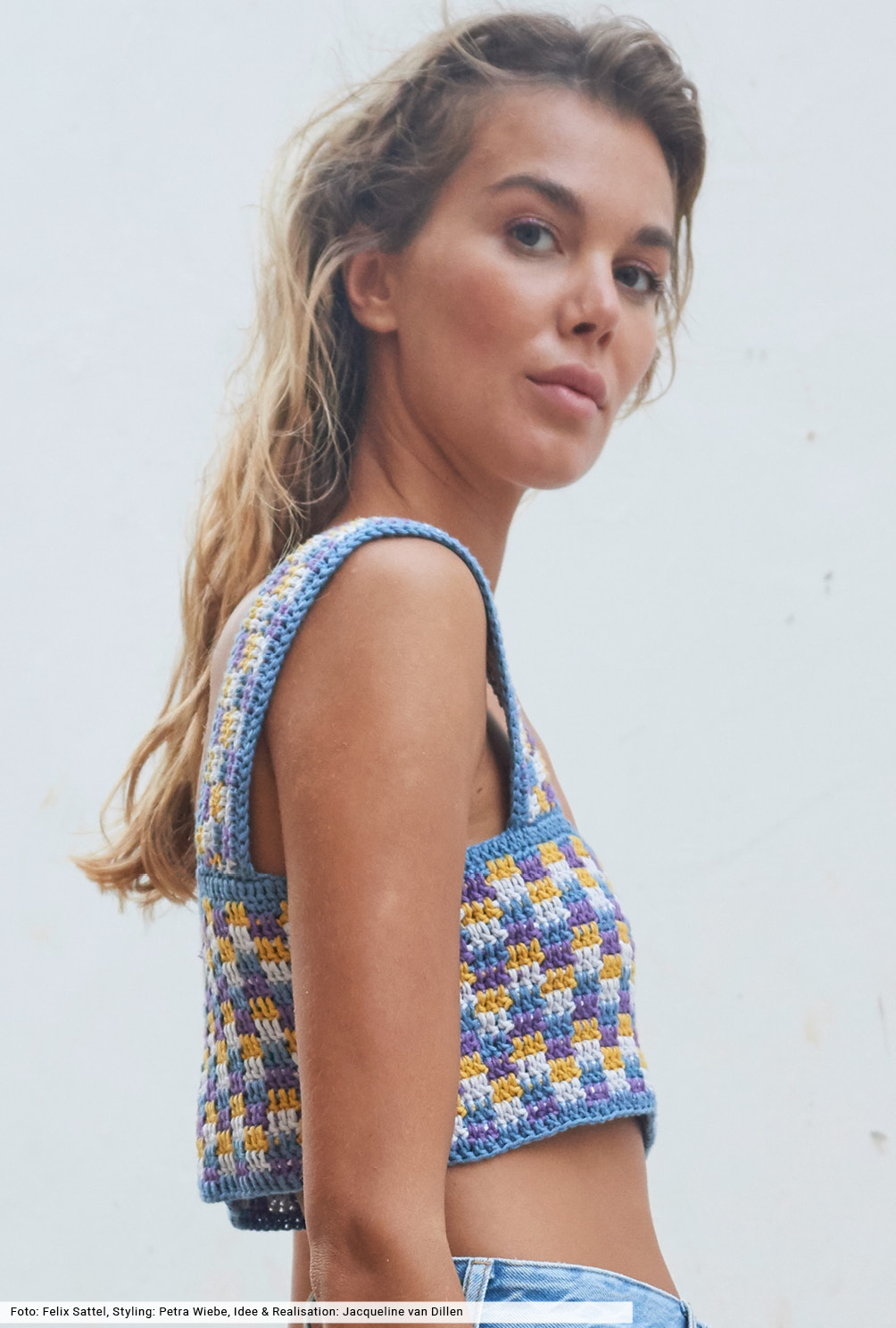 Modellansicht Bild 4: Gehäkeltes Bustier