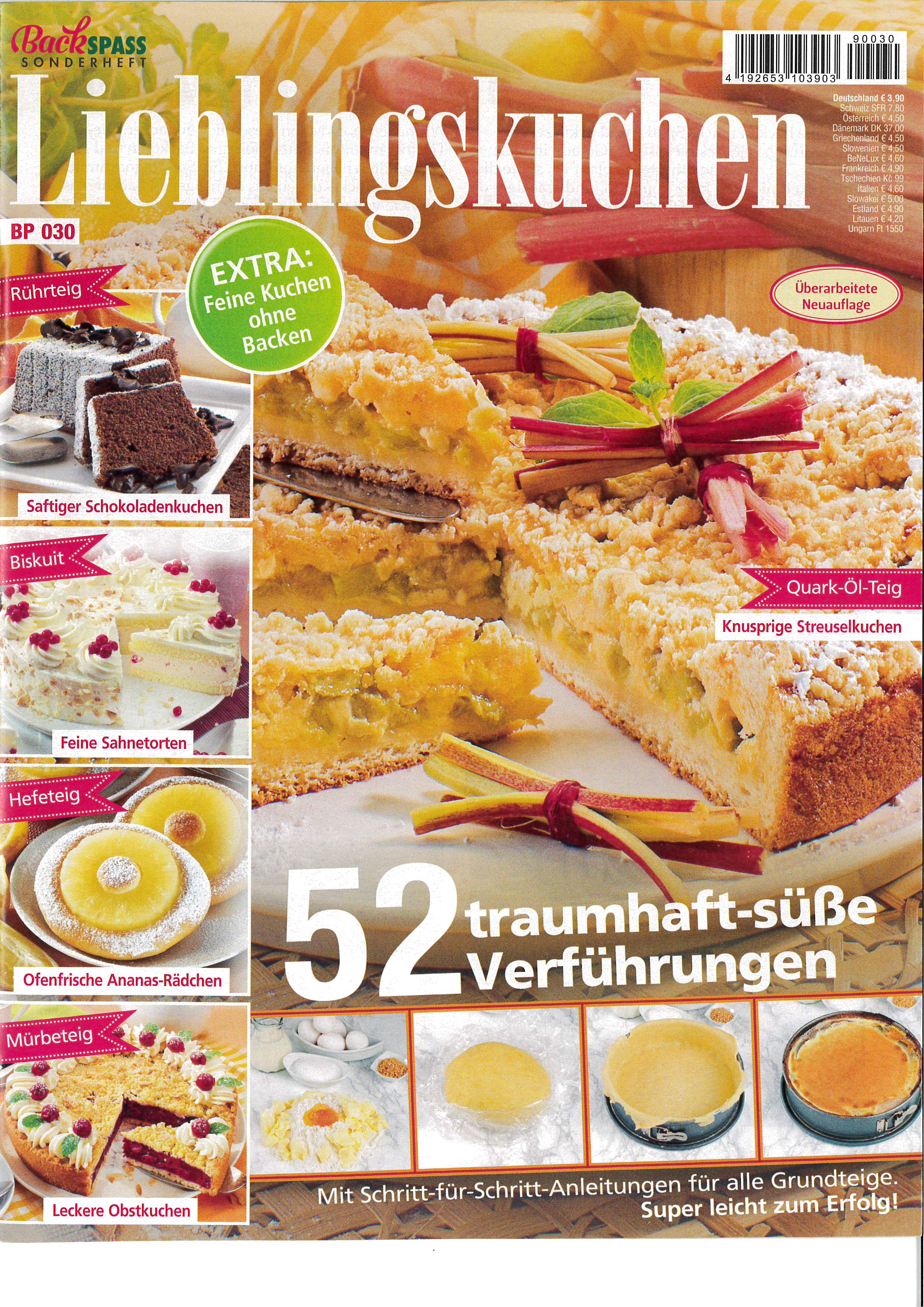 Magazin Produktbild: Backspass Sonderheft BP 030 - Lieblingskuchen