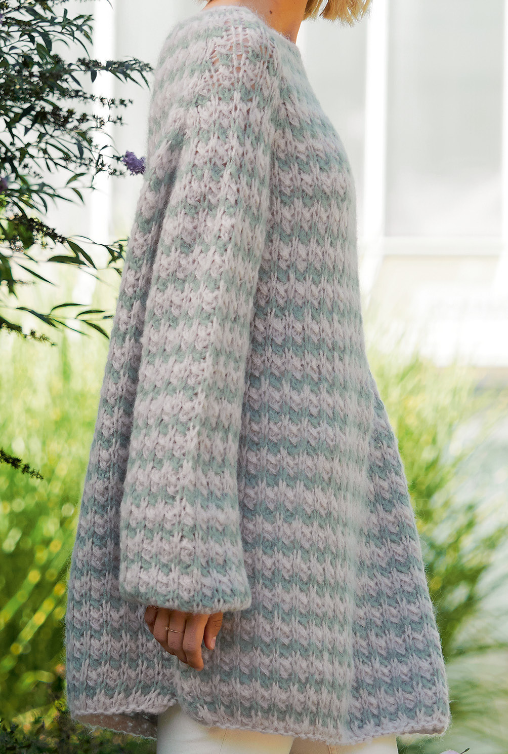 Oversize-Sweater in Pastell