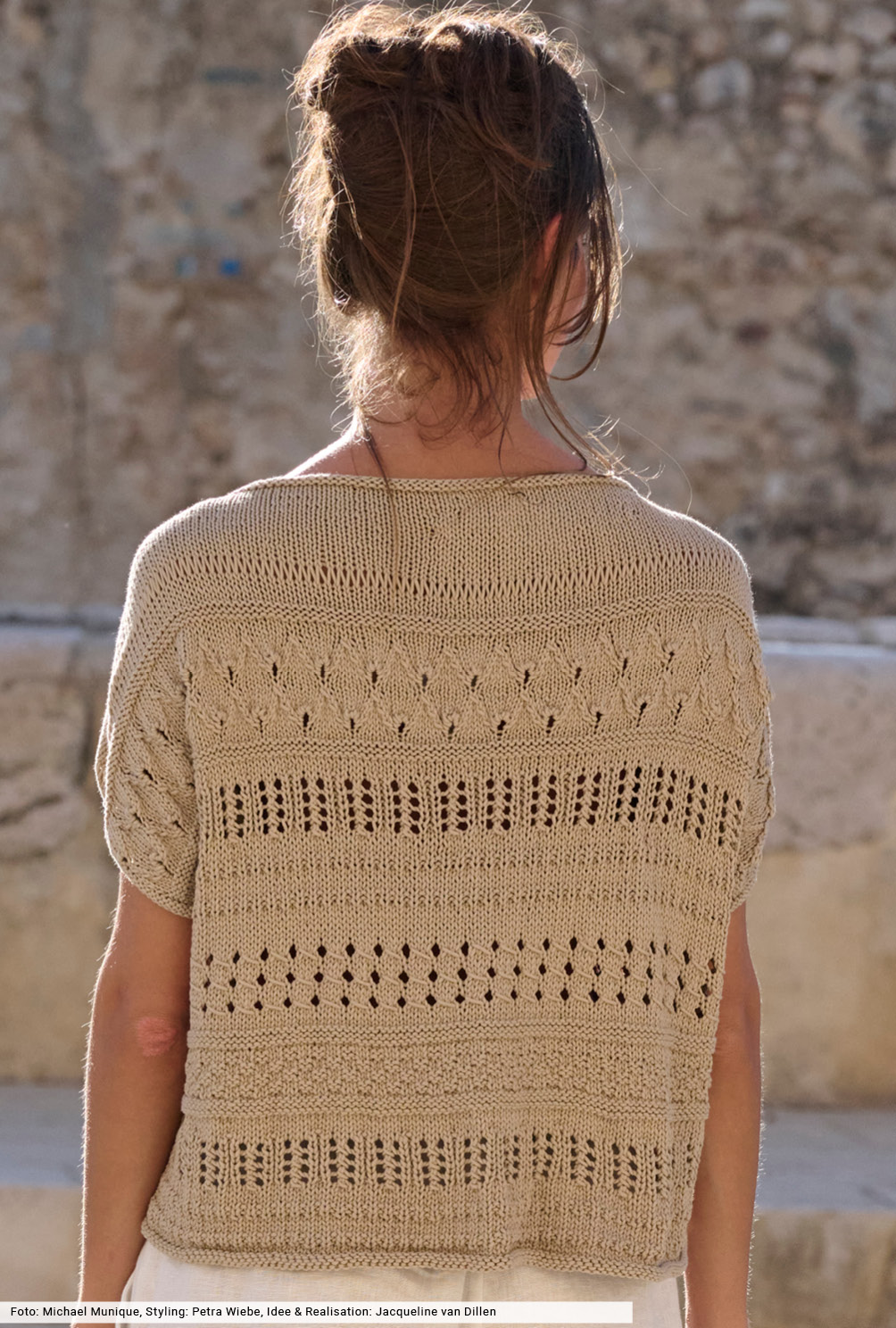 Modellansicht Bild 5: Strickshirt mit Tasche