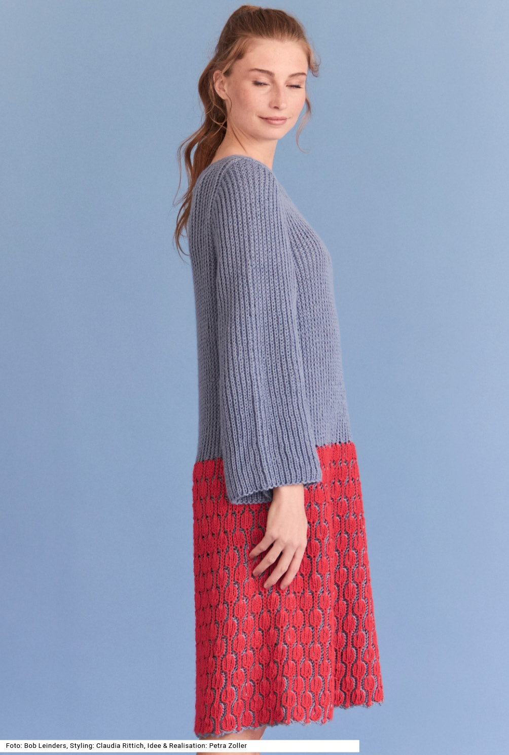 Modellansicht Bild 4: Kleid im Halbpatent