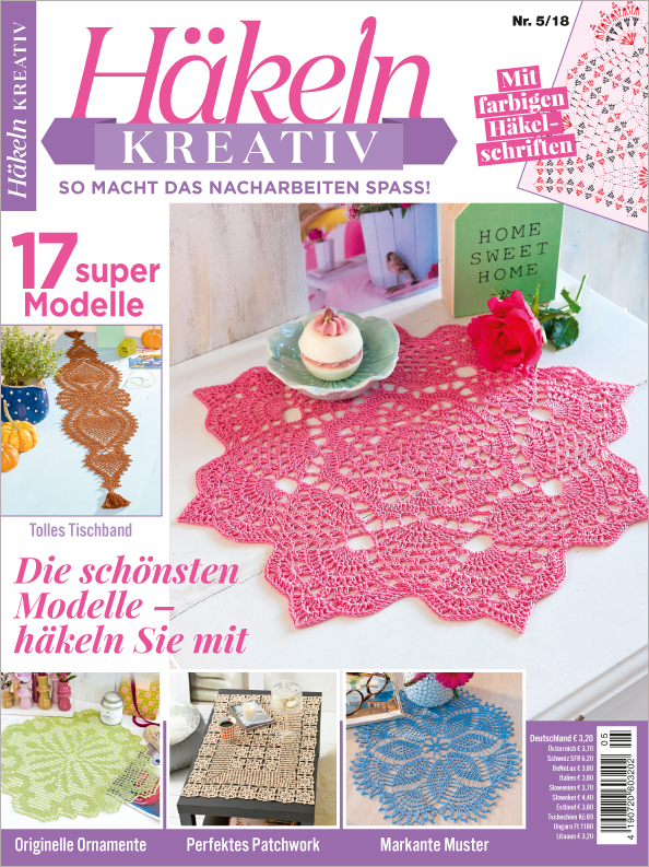 Magazin Produktbild: Häkeln kreativ - 17 super Modelle