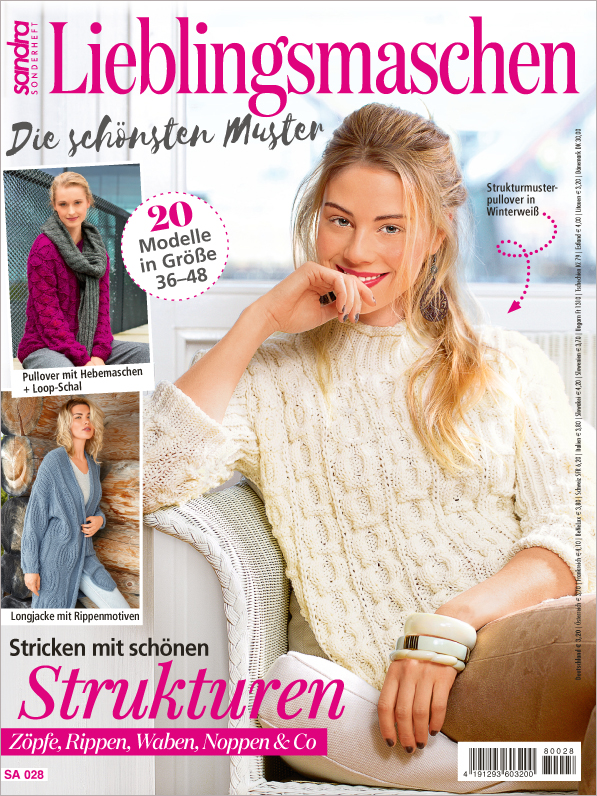 Magazin Produktbild: Sandra Sonderheft SA028- Lieblingsmaschen