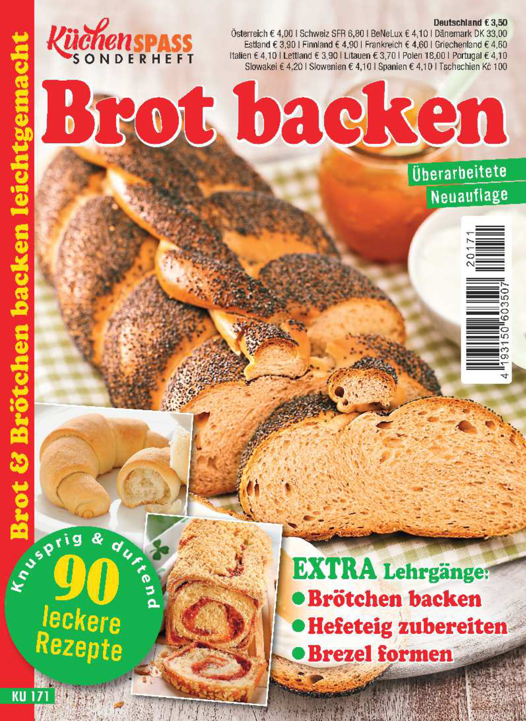 Küchenspaß Sonderheft KU 171 - Brot backen