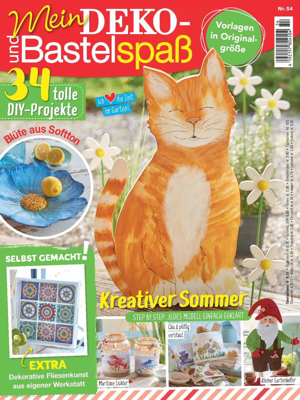 Sparpaket Produktbild: MEIN DEKO- UND BASTELSPASS E-Paper Archiv 2024 - alle Ausgaben als E-Paper Sparpaket