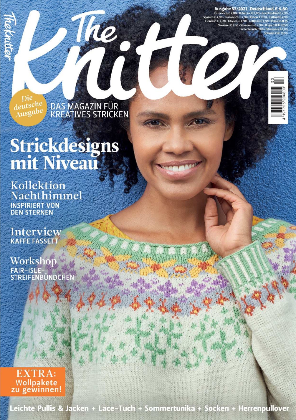 Magazin Produktbild: The Knitter 53/2021 - Strickdesigns mit Niveau