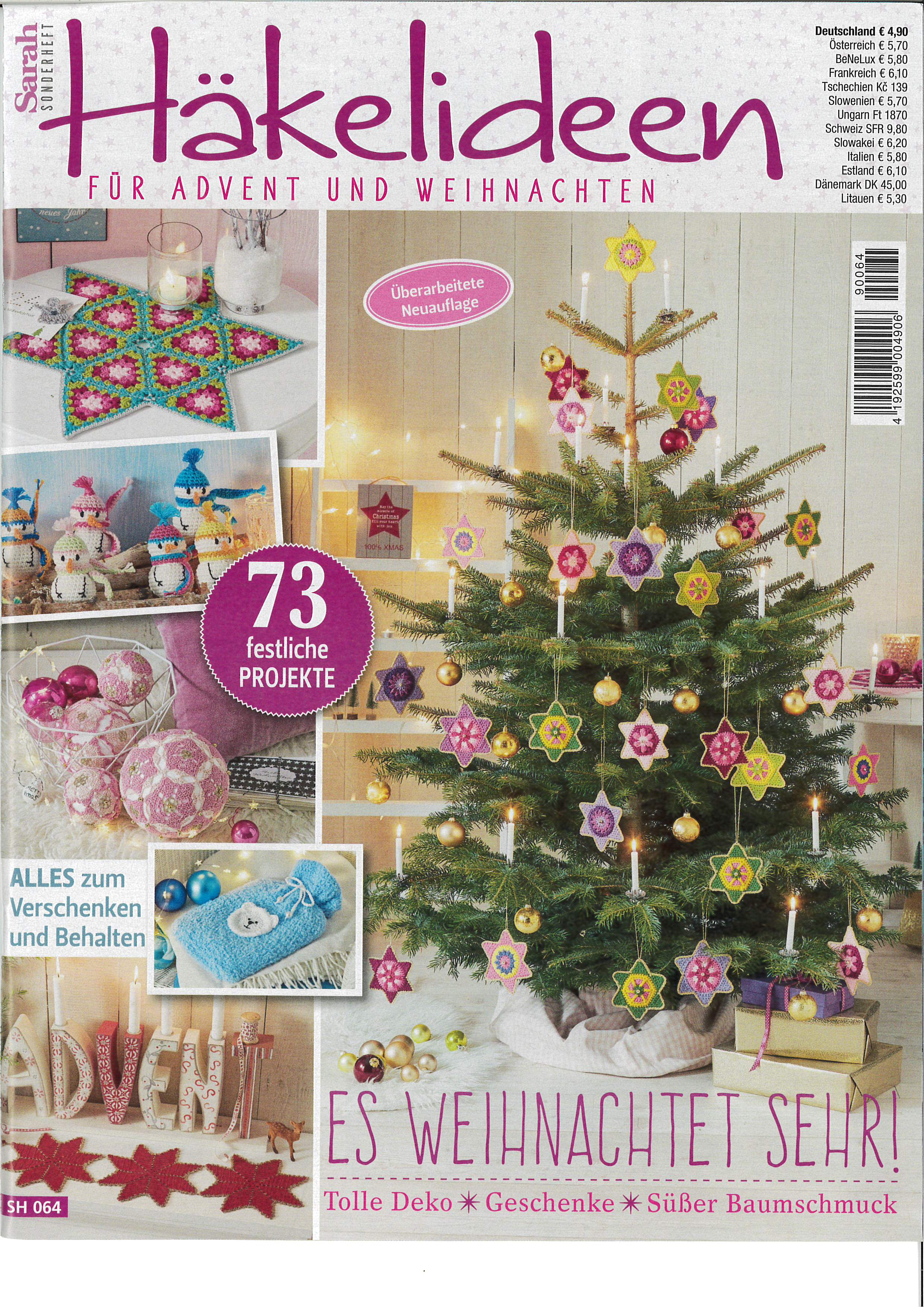 Weihnachts Häkel Bundle: DH168/22+FH146+SH064+A543+FH146+Extra Weihnachtstasche Klassisch Weihnachts Häkel Bundle: DH168/22+FH146+SH064+A543+FH146+Extra Weihnachtstasche Klassisch