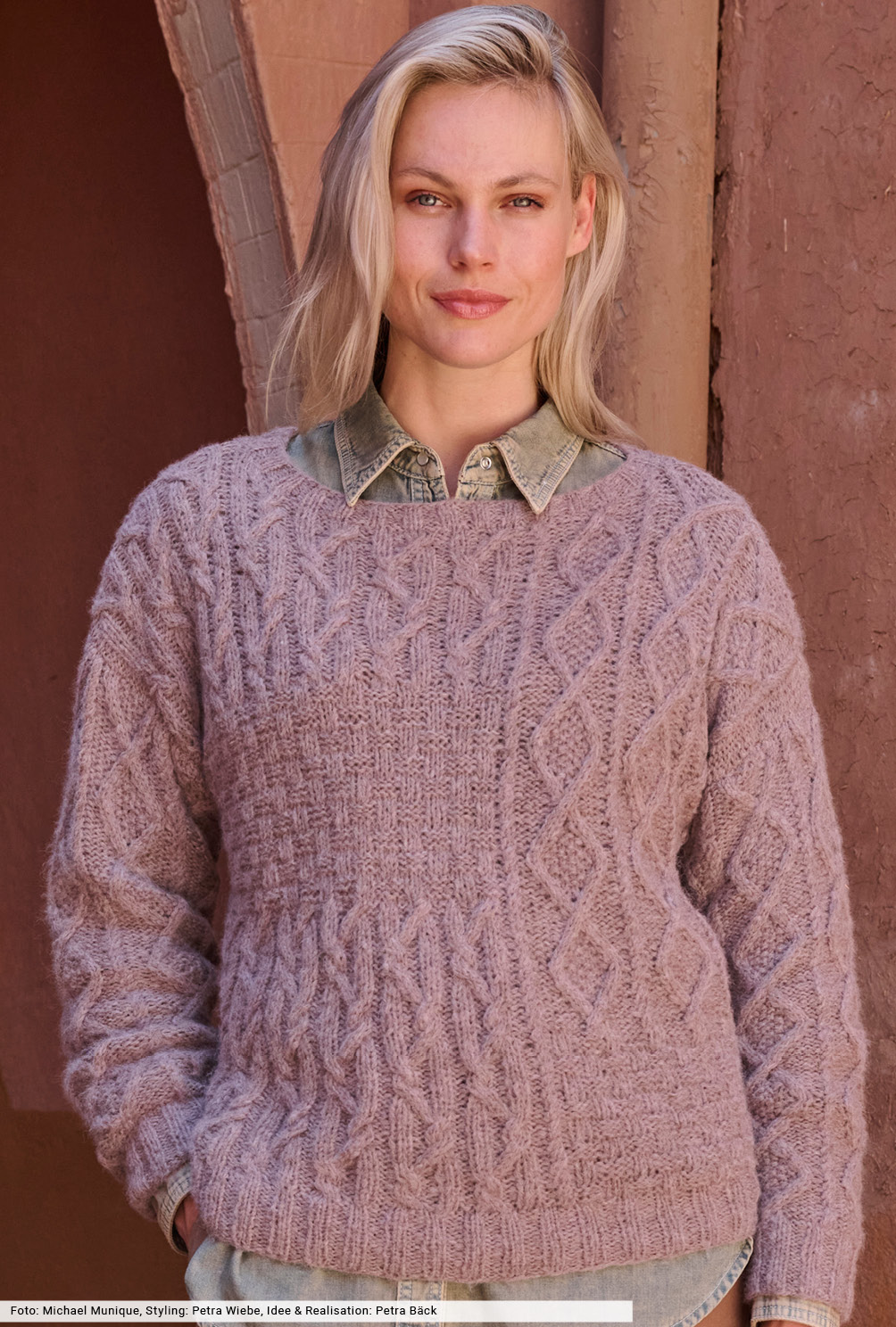 Modellansicht Bild 2: Mustermixpulli