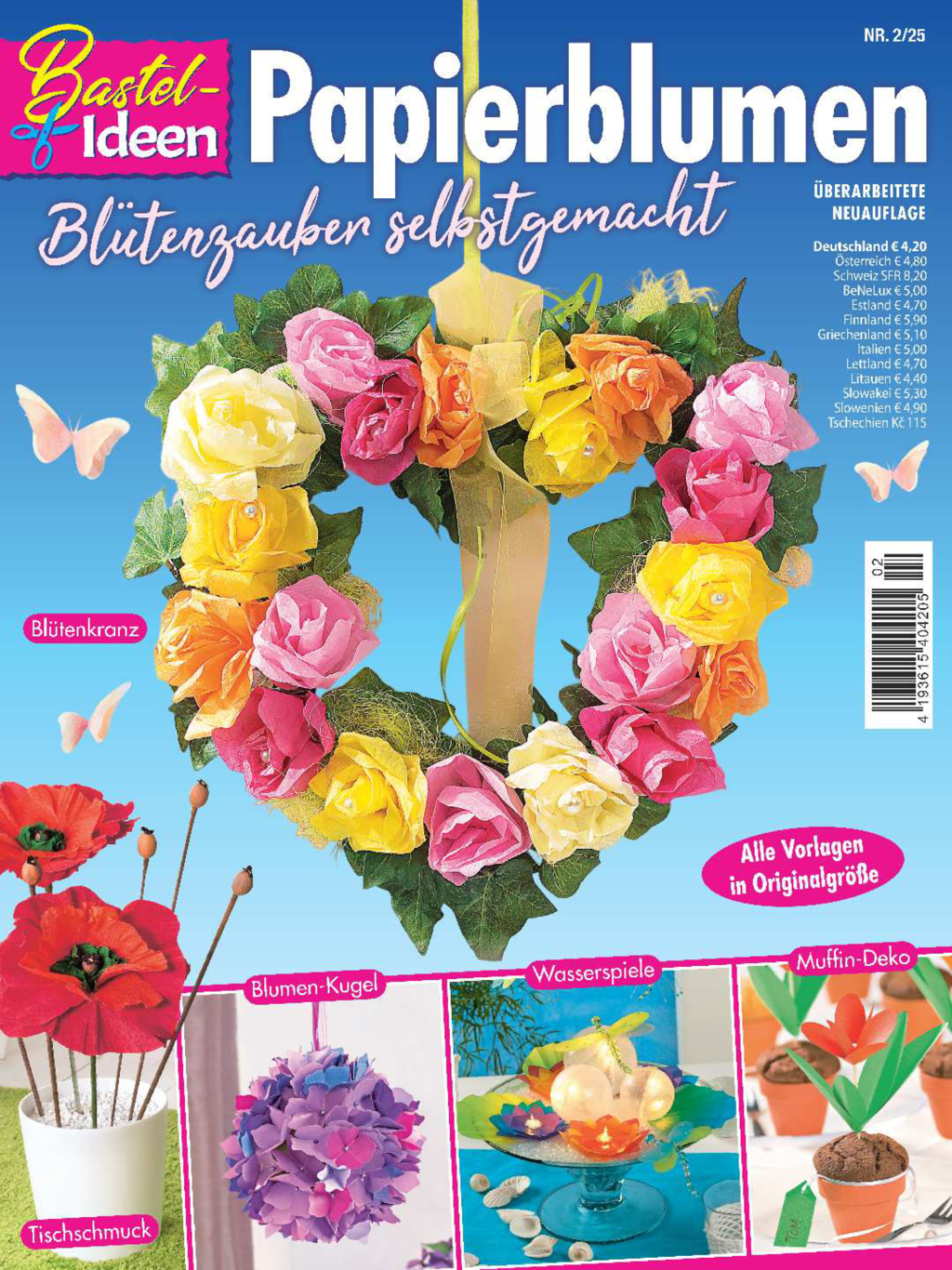 Bastel-Ideen BLD 25002 - Papierblumen