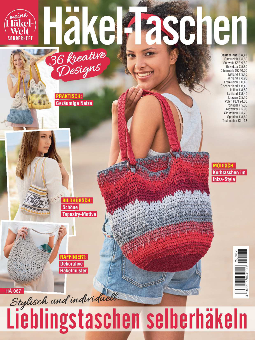 Magazin Produktbild: Meine Häkelwelt Sonderheft HaeW 067 - Häkeltaschen