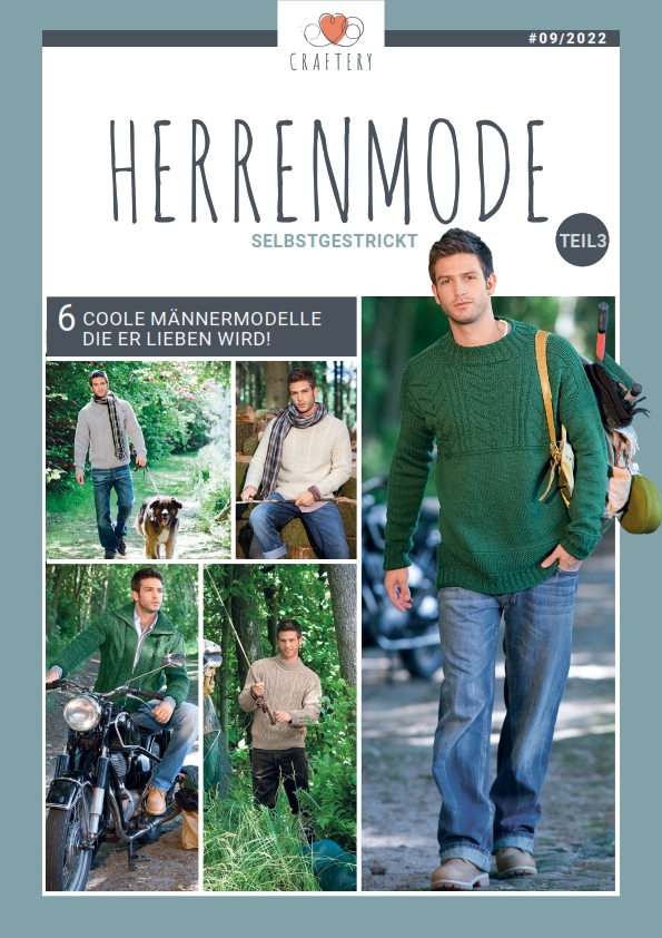 Magazin Produktbild: E-Magazin Nr. 09/22: Herrenmode selbstgestrickt Teil 3