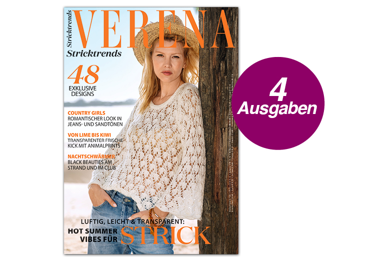 Verena Stricktrends - 4 Ausgaben portofrei lesen