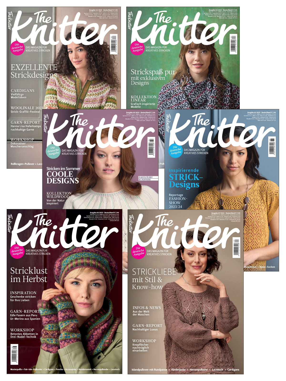 The Knitter E-Paper-Archiv 2023-alle Ausgaben als E-Paper-Sparpaket