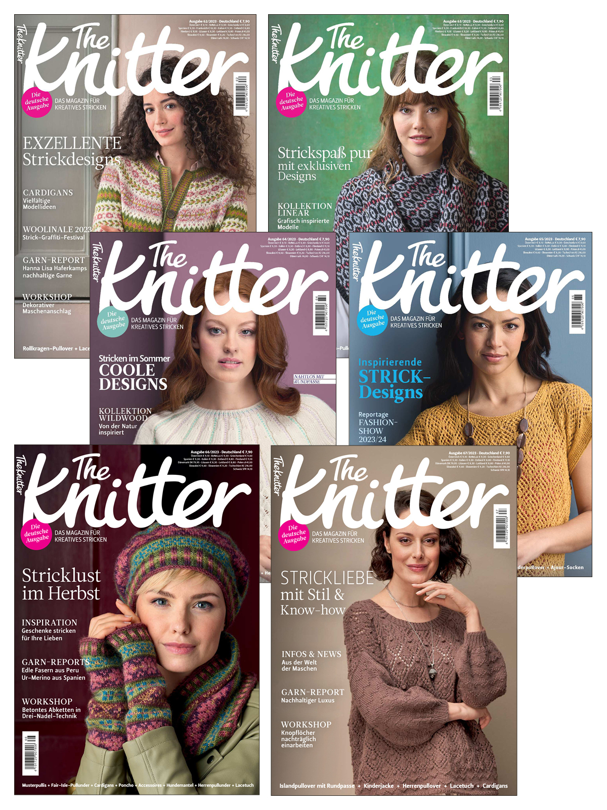 The Knitter E-Paper-Archiv 2023-alle Ausgaben als E-Paper-Sparpaket Magazin Produktbild: The Knitter E-Paper-Archiv 2023-alle Ausgaben als E-Paper-Sparpaket