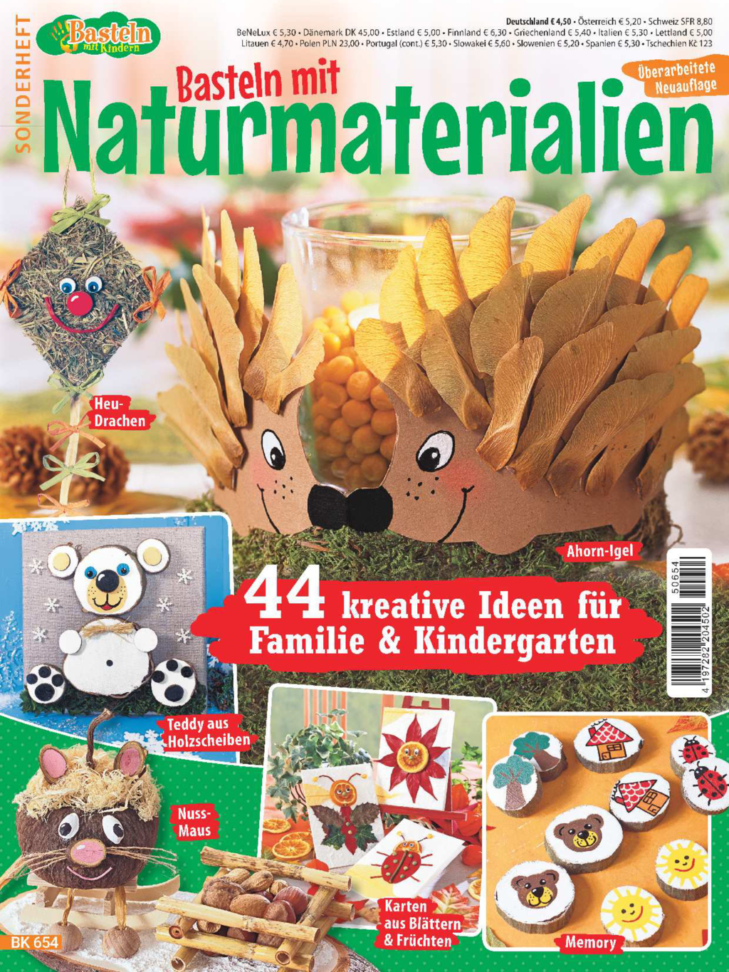 Magazin Produktbild: Basteln mit Kindern Sonderheft BK 654 - Basteln mit Naturmaterialien