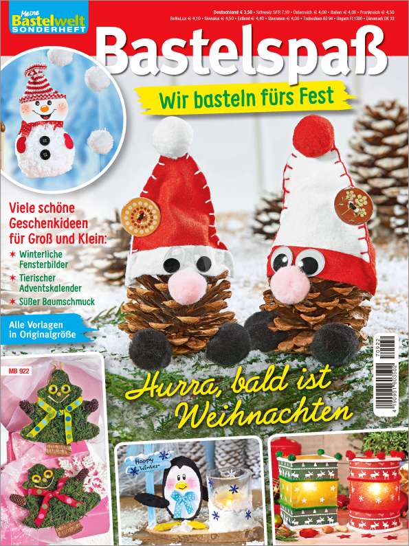 Magazin Produktbild: Meine Bastelwelt Sonderheft - Bastelspaß - Wir basteln fürs Fest