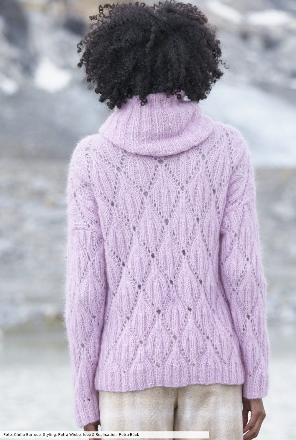 Modellansicht Bild 5: Pulli im Rautenmuster