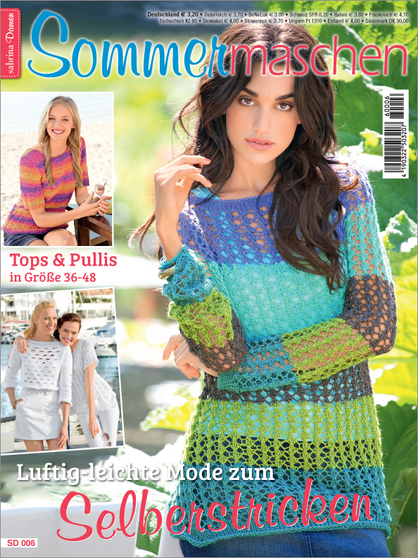 Magazin Produktbild: Sabrina Damen - Sommermaschen - Luftig-leichte Mode zum Selberstricken