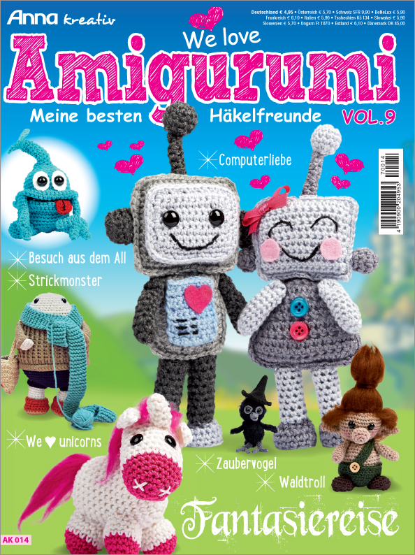 Anna kreativ Sonderheft AK 014 - Amigurumi Vol. 9 - Fantasiereise