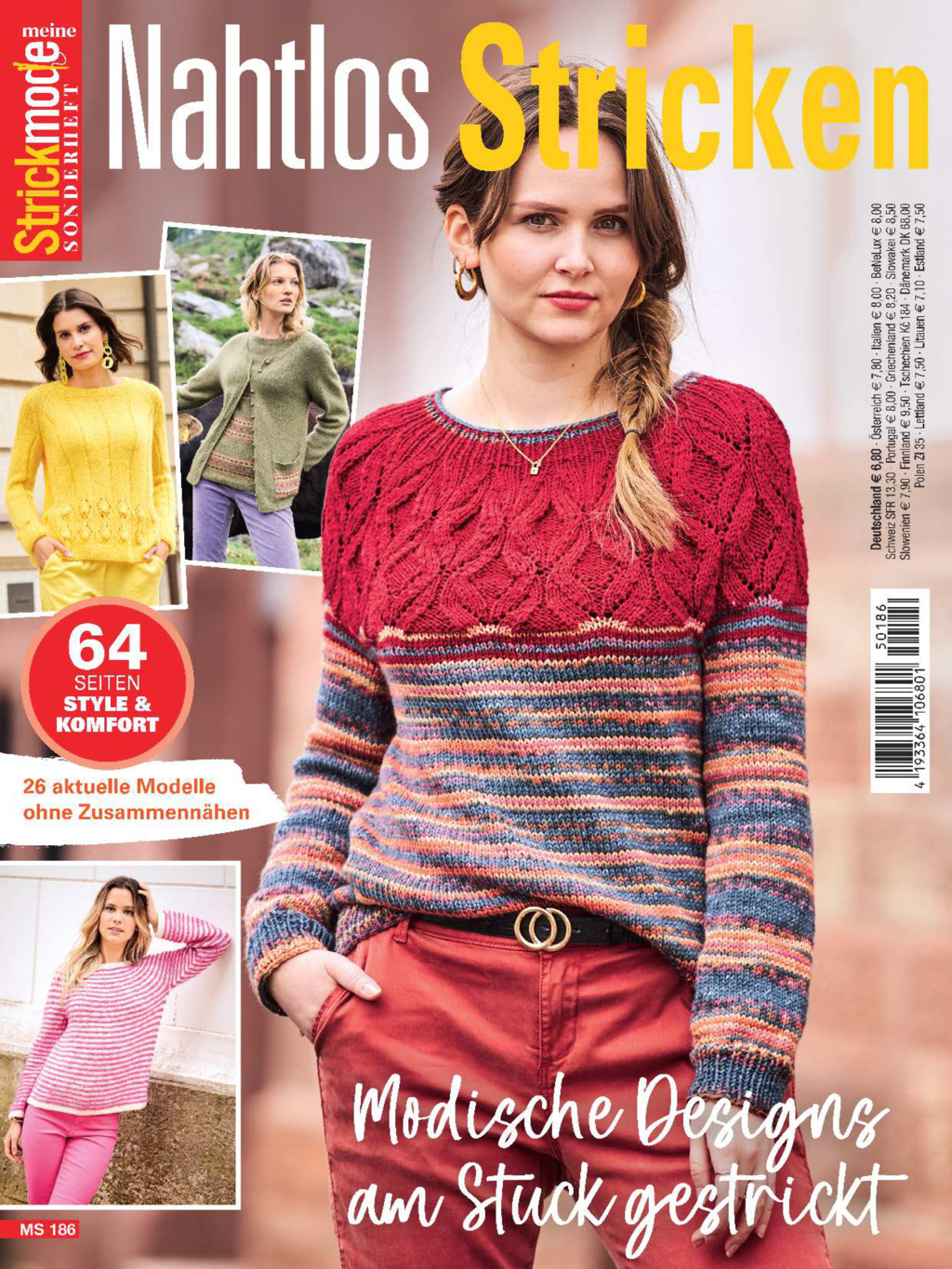 Magazin Produktbild: Meine Strickmode Sonderheft MS 186 - Nahtlos stricken