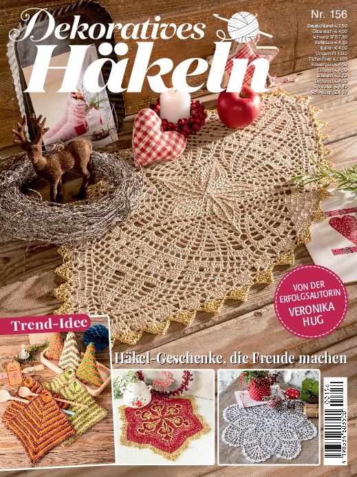 Magazin Produktbild: Dekoratives Häkeln Nr. 156 - Häkel-Geschenke, die Freude machen
