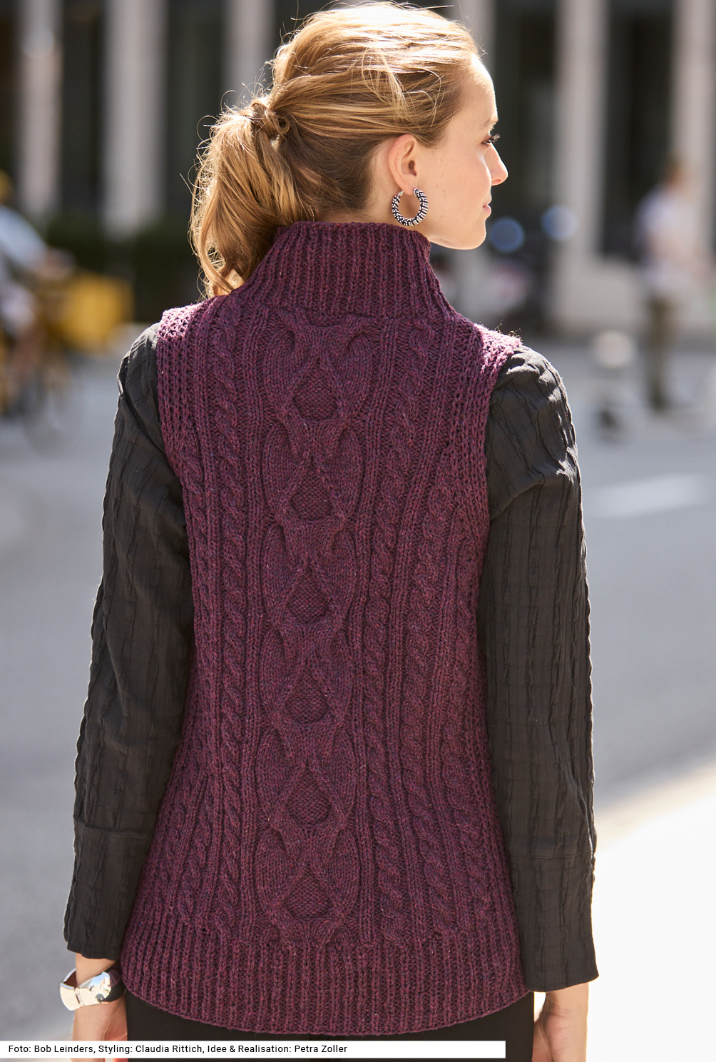 Modellansicht Bild 5: Pullunder mit Stehkragen