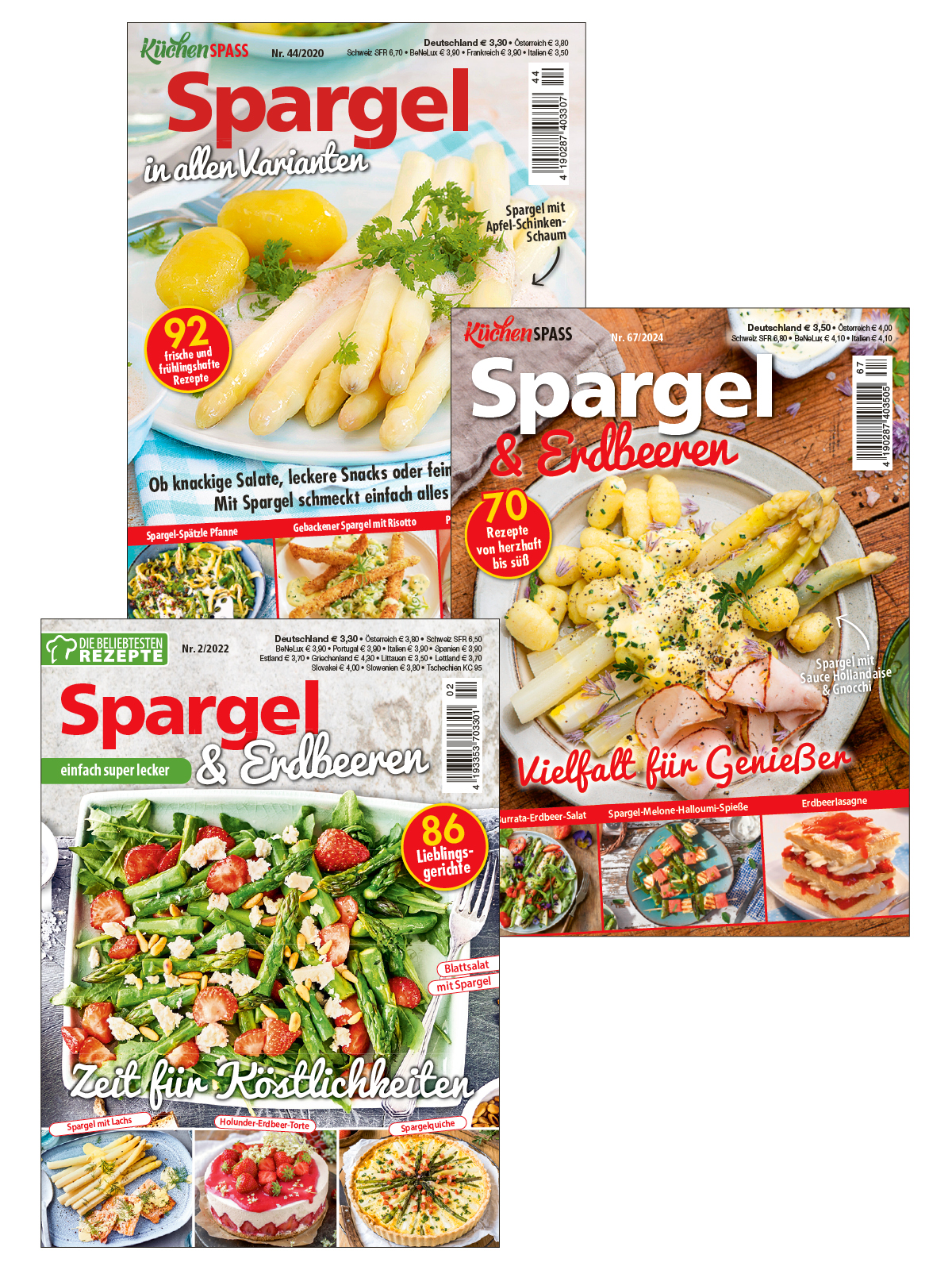 Spargel&Erdbeer Koch Bundle ZuBu9/24 Sparpaket Produktbild: Spargel&Erdbeer Koch Bundle ZuBu9/24