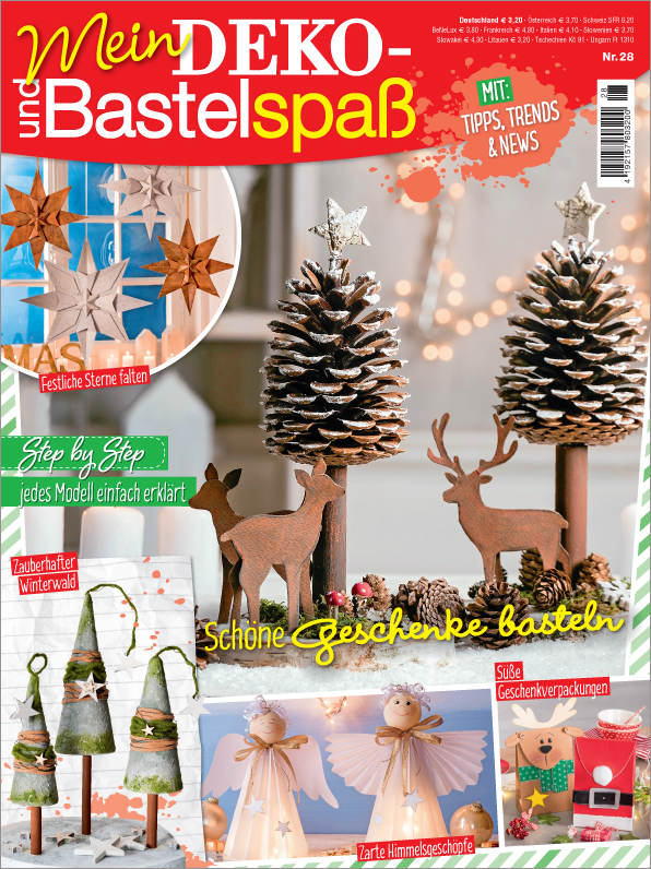 Magazin Produktbild: Mein Deko- und Bastelspaß Nr. 28/2017 - Schöne Geschenke basteln