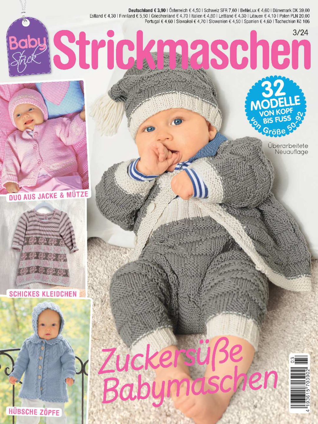 Baby Strick 24003 Strickmaschen Magazin Produktbild: Baby Strick 24003 Strickmaschen