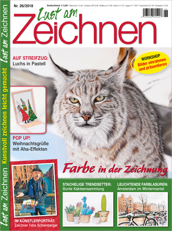 Magazin Produktbild: Lust am Zeichnen  - Farbe in der Zeichnung