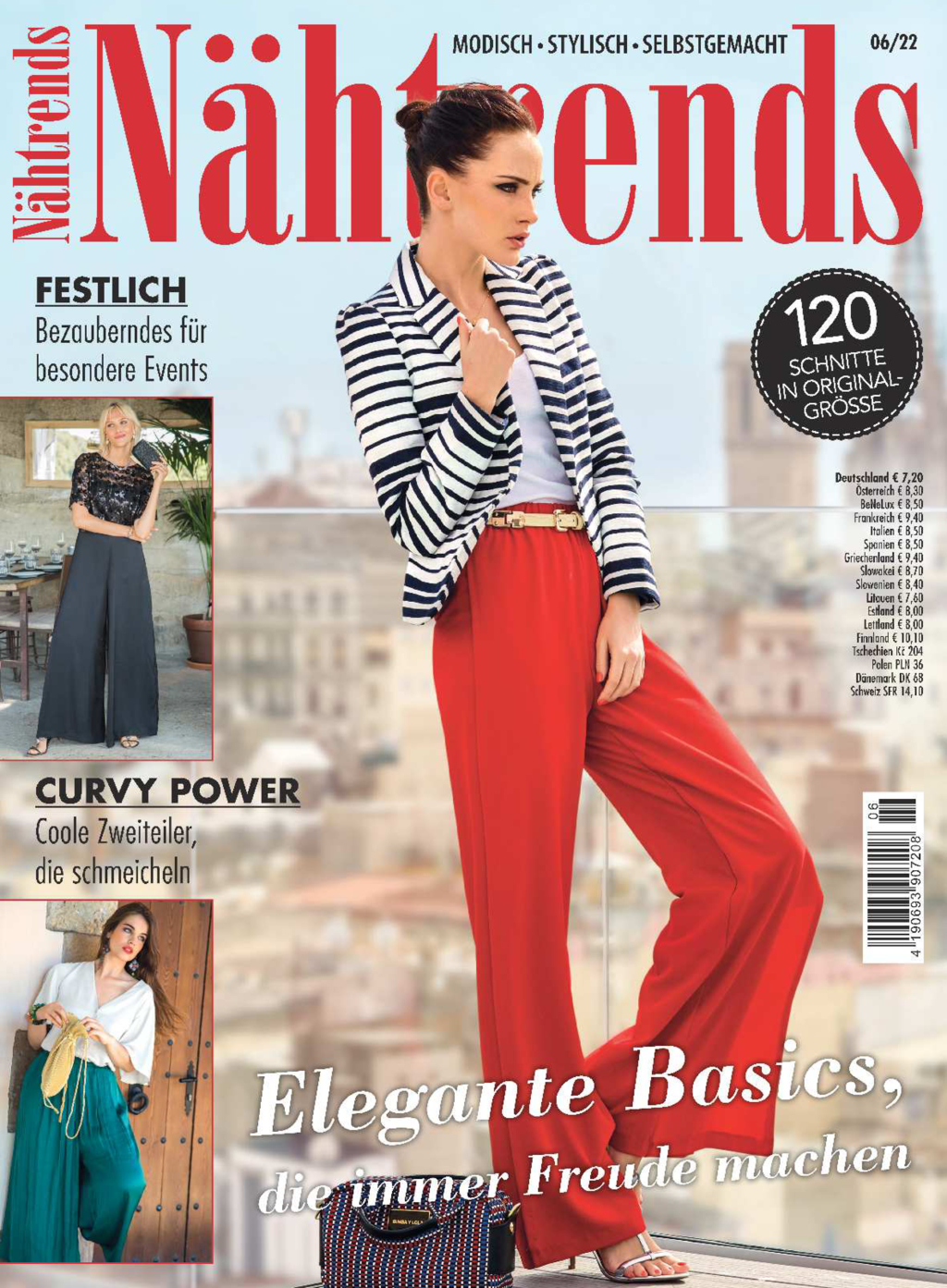 Magazin Produktbild: Nähtrends Nr. 6/2022 - Elegante Basics, die immer Freude machen