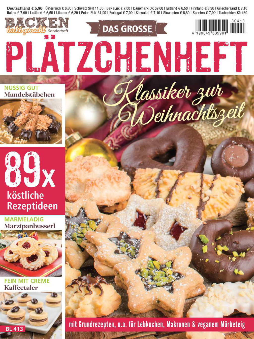Magazin Produktbild: Backen leicht gemacht Sonderheft BL 413 - Das grosse Plätzchenheft