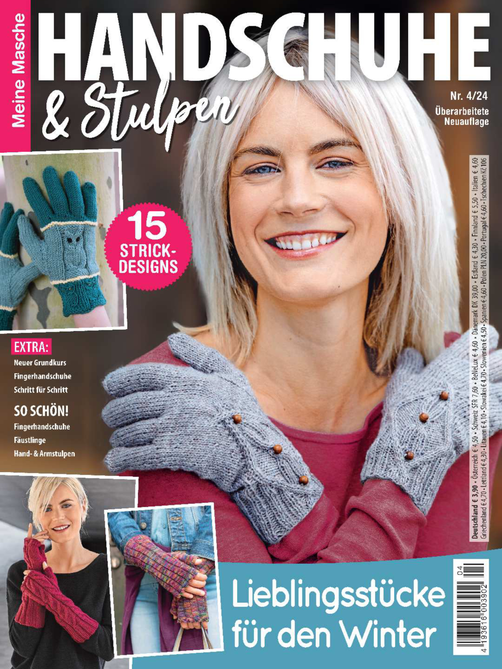 Meine Masche MMA 4/24 - Handschuhe & Stulpen Magazin Produktbild: Meine Masche MMA 4/24 - Handschuhe & Stulpen