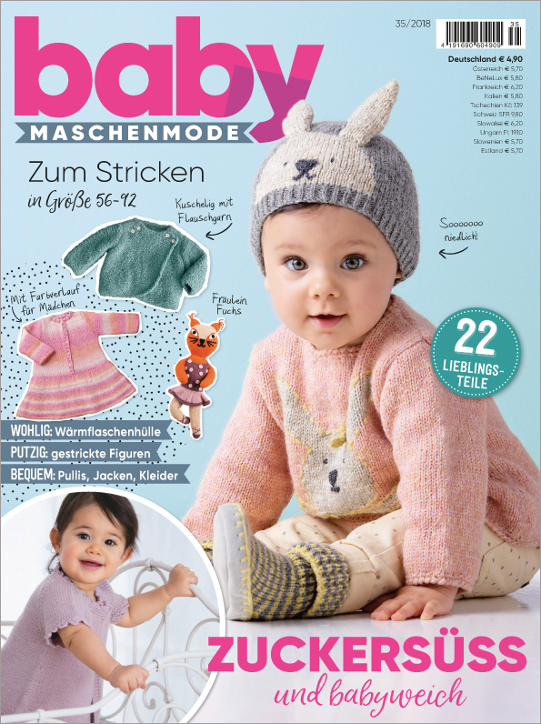 Magazin Produktbild: Baby Maschenmode - Zuckersüß und babyweich