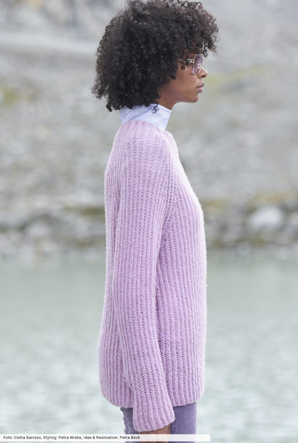 Modellansicht Bild 4: Nahtloser Rippenpulli