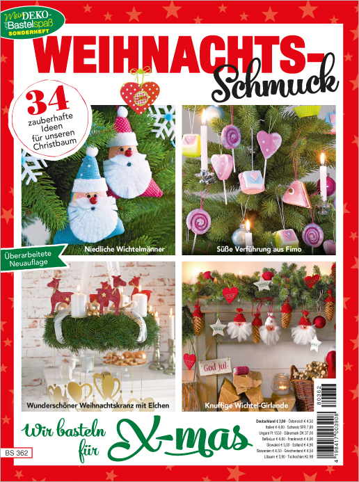 XXL Weihnachts Bastel Bundle: BS48/22+BS362+BS405+BS434+BB 27/20